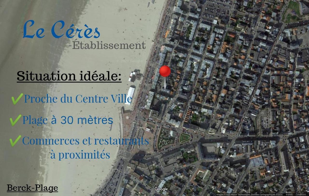 Berck Appartement A 30 M De La Plage - Balcon - Proche Centre - Wifi -Le Ceres 3 מראה חיצוני תמונה